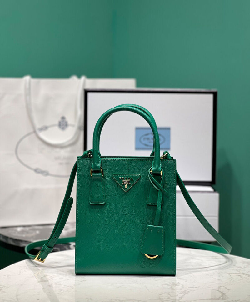 Prada Saffiano Leather Handbag 1BA358